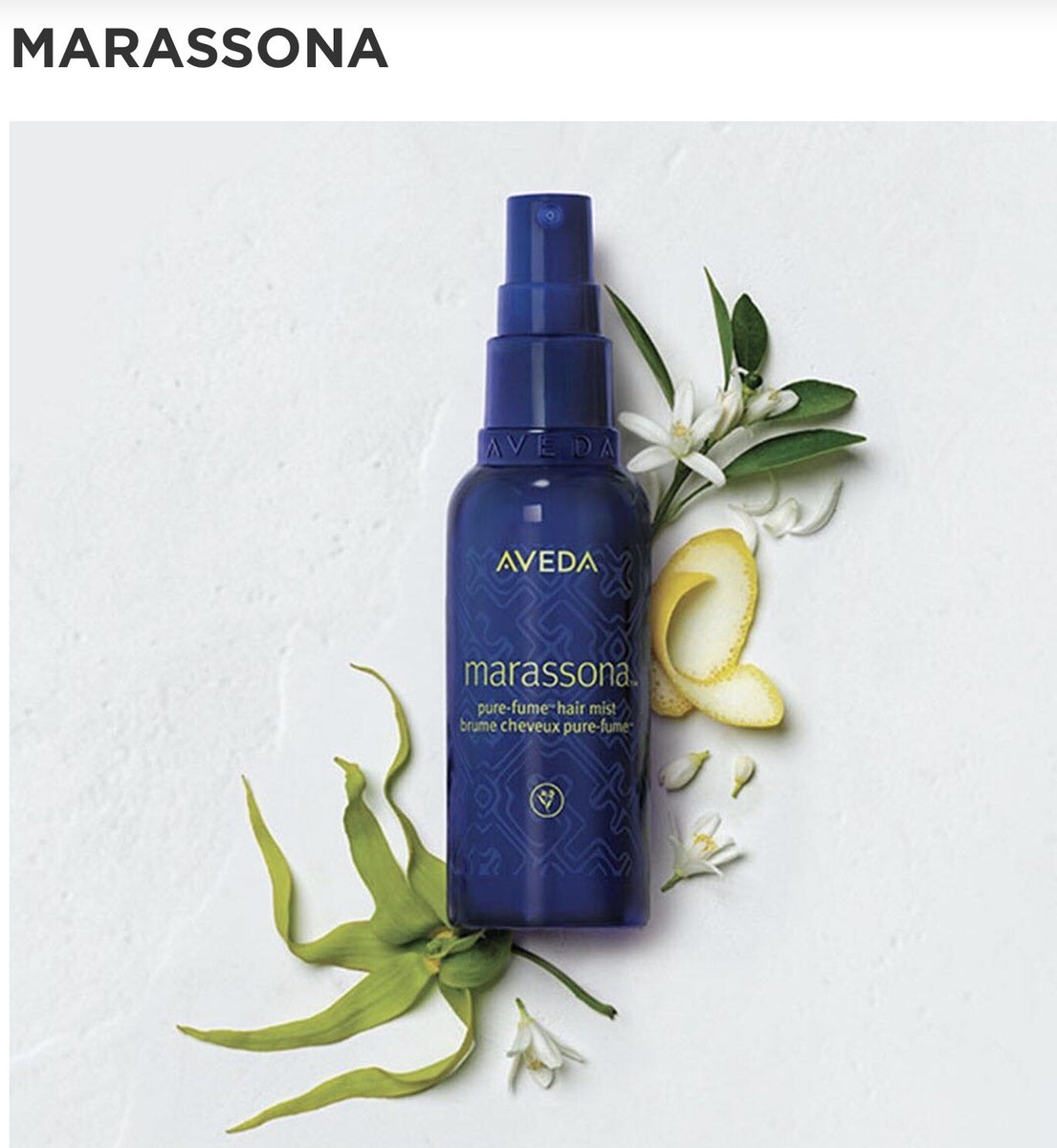 PACK Aveda Pure-Fume Hair Mist, Marassona, Perfume Spray oz