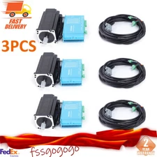 3Axis 12Nm STEPPERONLINE Closed Loop Stepper Motor Nema 34 HBS86H Servo Driver