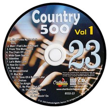 KARAOKE CHARTBUSTER CD G COUNTRY 500 CB8532 VOL.1 DISC  23