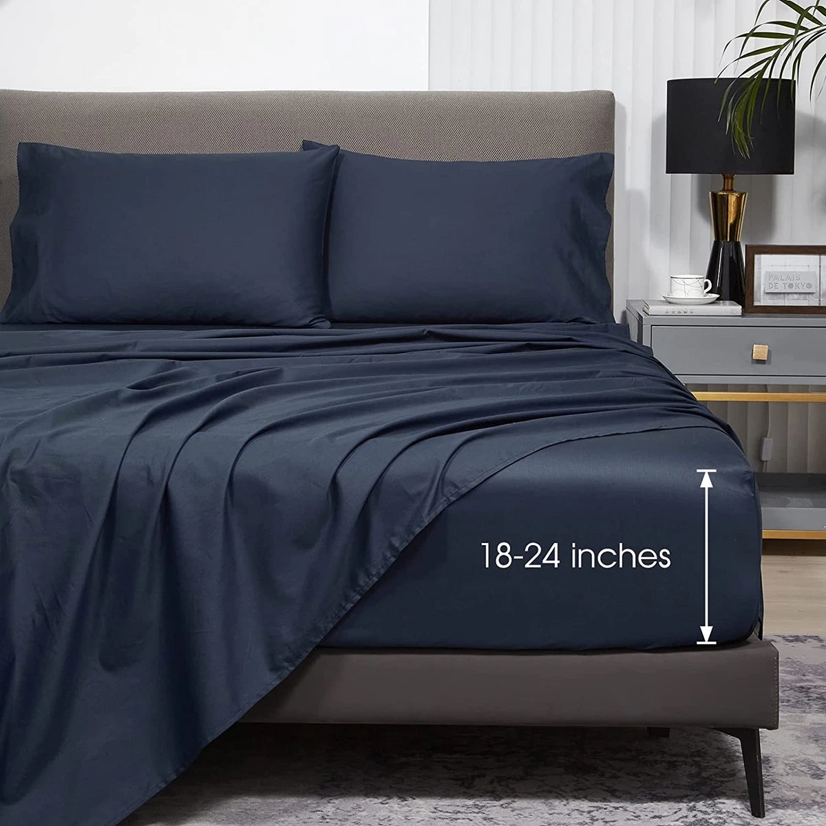 Extra Deep Pocket Queen Sheet Sets Fits 18