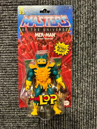 Masters of the Universe Origins Mer-Man LOP 2021 MOTU New
