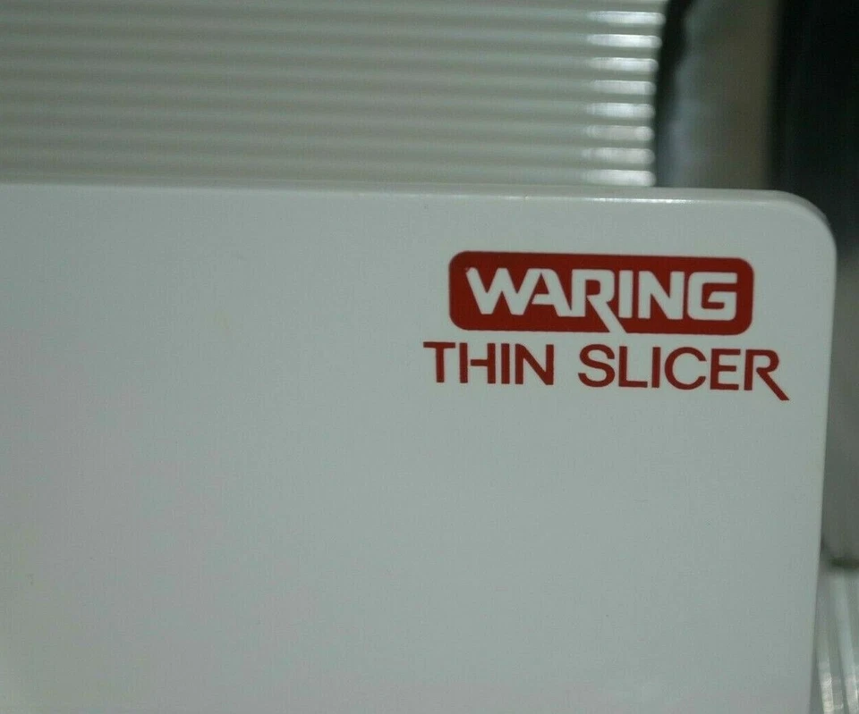 Waring 11FS10 Cortadora Fina Hoja de Acero Inoxidable Cortadora Eléctrica Nueva De Colección Foto 3 de 4