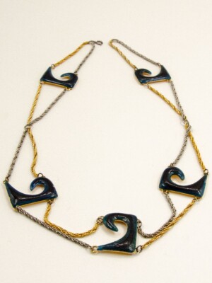 Collana Necklace anni '70 di Pierre Cardin
