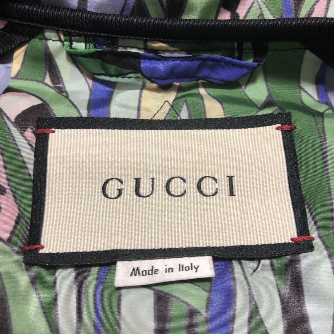 GUCCI Tiger Animal Nylon Parka Multicolor Size 36 Excellent GUCCI Tiger Animal Nylon Parka Multicolor Size 36 Excellent
