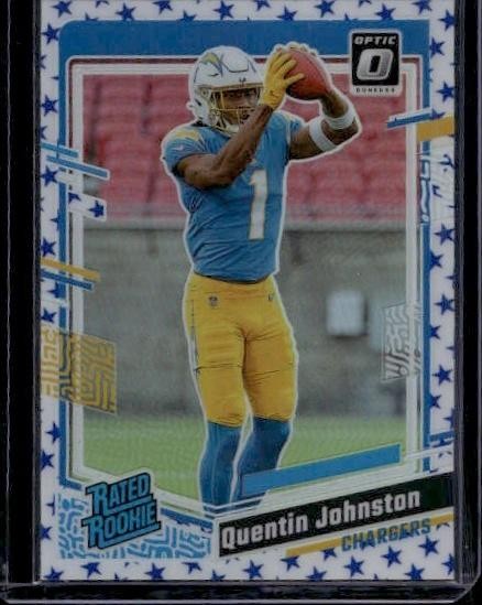 2023 Donruss Optic #265 Quentin Johnston Stars