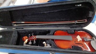 CARLO GIORDANO VS-1 3/4 Size Acoustic Violin Outfit Japan w/ Case TB03 9.0