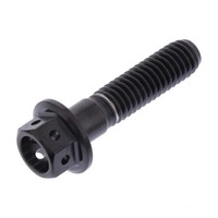 Schraube 6 Kant M6X1.00 25Mm Edelstahl V4A Racing Schwarz LSSHX625RBK, 7754114