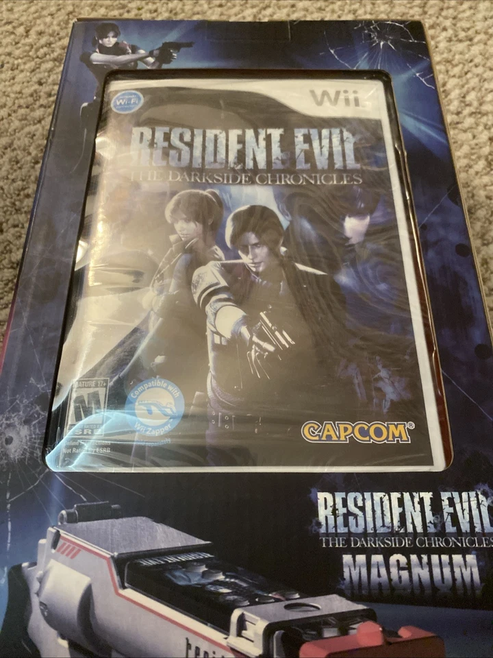 Resident Evil: The Darkside Chronicles Magnum Gun & Knife Wii Brand New Sealed - Image 3 of 4