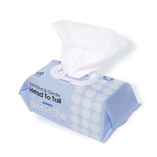 100 PCS Pet Wipes Unscented Hypoallergenic For Paws Face Body Cats Dogs