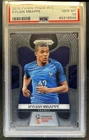 2018 Panini Prizm World Cup Kylian Mbappe Rookie RC #80 France PSA 10 GEM MINT