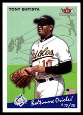 Tony Batista 2002 Fleer Tradition #269 Orioles MLB READ FREE SHIP AutographDen