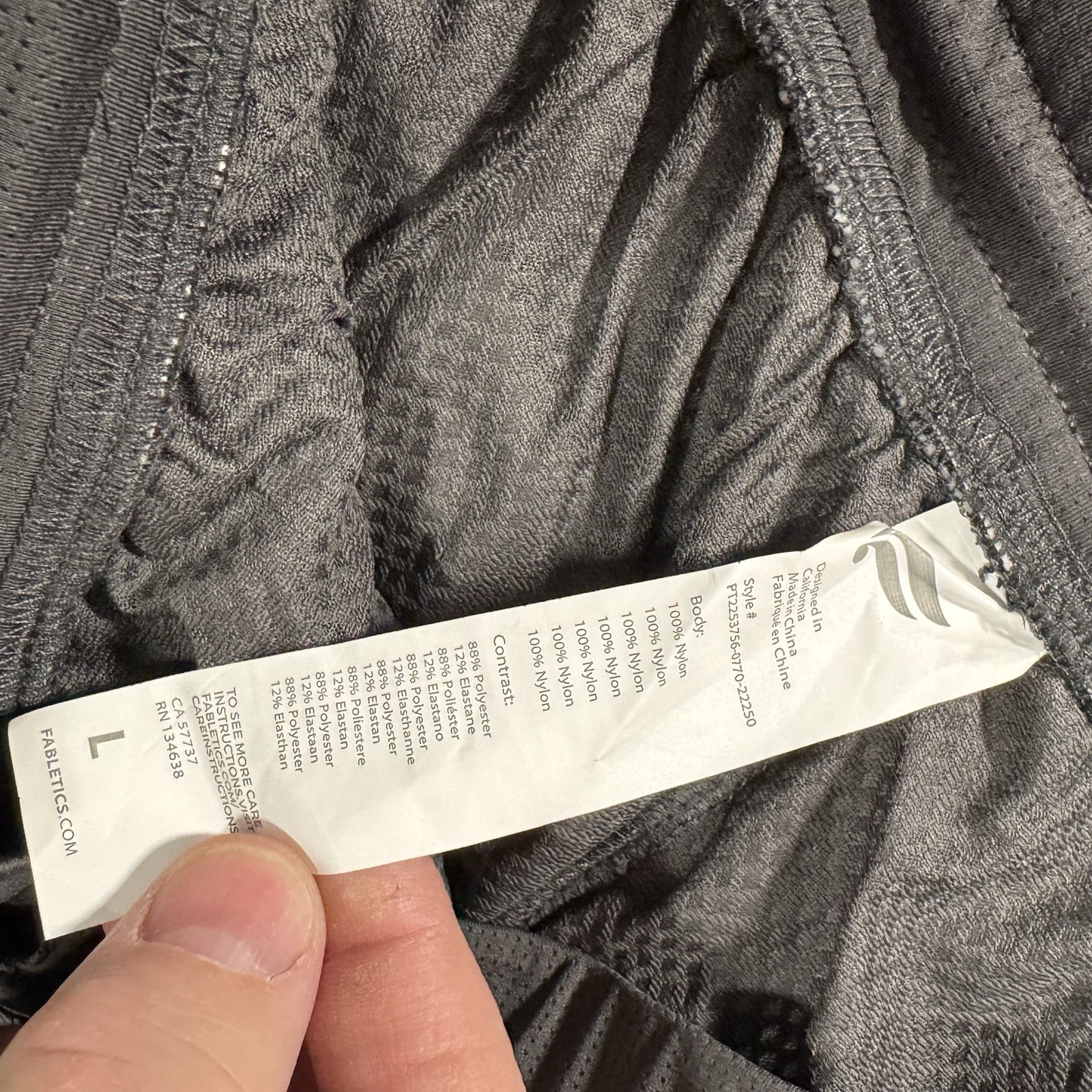 Fabletics Loft Pants Men L Insulated Lightweight … - image 1