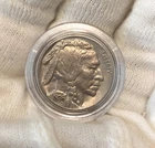 1936-S BUFFALO NICKEL WITH  FULL HORN, SHARP BU MINT CONDITION!