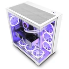 NZXT H9 Flow White PC Computer ATX Case CM-H91FW-01