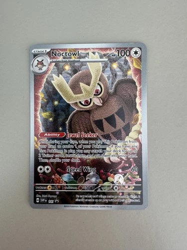 Pokemon Card - Noctowl SVP 141 Pokemon Center Promo NM/M
