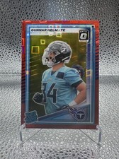 Gunnar Helm RC, Tenn Titans TE, 2025 Donruss Optic Red Pandora No. 371