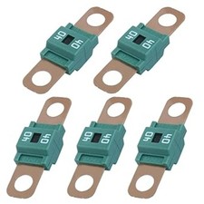 5Pcs Midi Fuse 40A High Current Bolt-on Fuse 40 Amp, for Cars, Buses, Trucks
