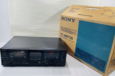 SONY TC-WR730 Stereo Cassette Deck Auto Reverse Peak Level