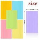 1200 PCS Ruled Index Cards 3x5 Inch Colorful Bulk Heavy Colored Note 6 ...
