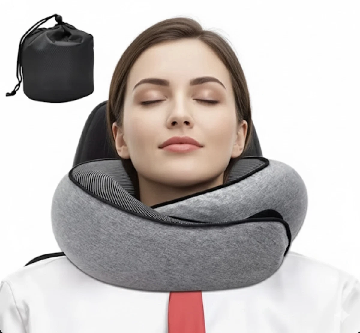Oreiller De Voyage TBE - Support Nuque Compact - Hypoallergénique (occasion)
