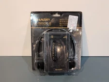 Vintage SHARP JC-150 (GY)-B Cassette Player NIB - SEALED RARE - Box Tear/Wear
