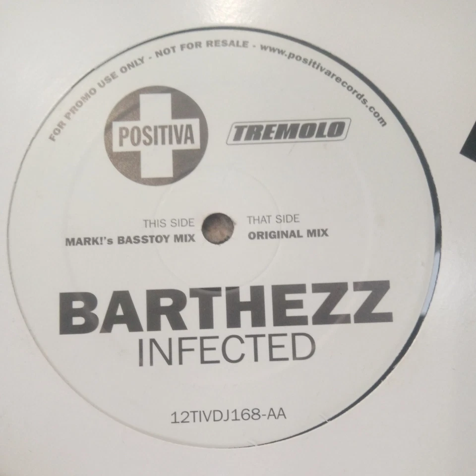 Barthezz 4x12" Vinyl Promo Collection 8 Mixes on the move infected - Image 2 of 4