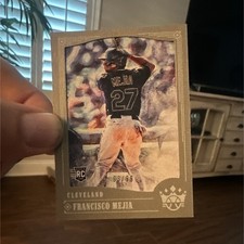 Panini 2018 Diamond Kings Francisco Mejia Cleveland Rookie Gray Frame #105 /99