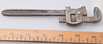  Vintage 6'' Stillson (Walworth) Adjustable Pipe Wrench (INV R368)