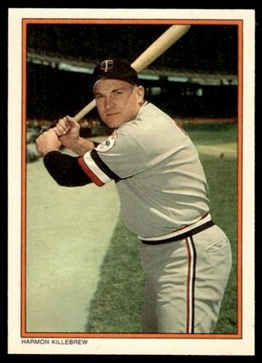 1985 Topps Circle K Harmon Killebrew Minnesota Twins #5