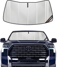 Windshield Sun Shade for 2022-2025. Full Coverage Rearview 2022-2025 Silver