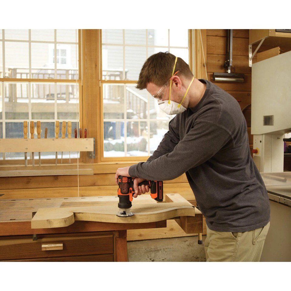 Matrix Router Attachment BLACK+DECKER MATRIX™ Router Attachment For Cordless Drill - BDCMTR | eBay