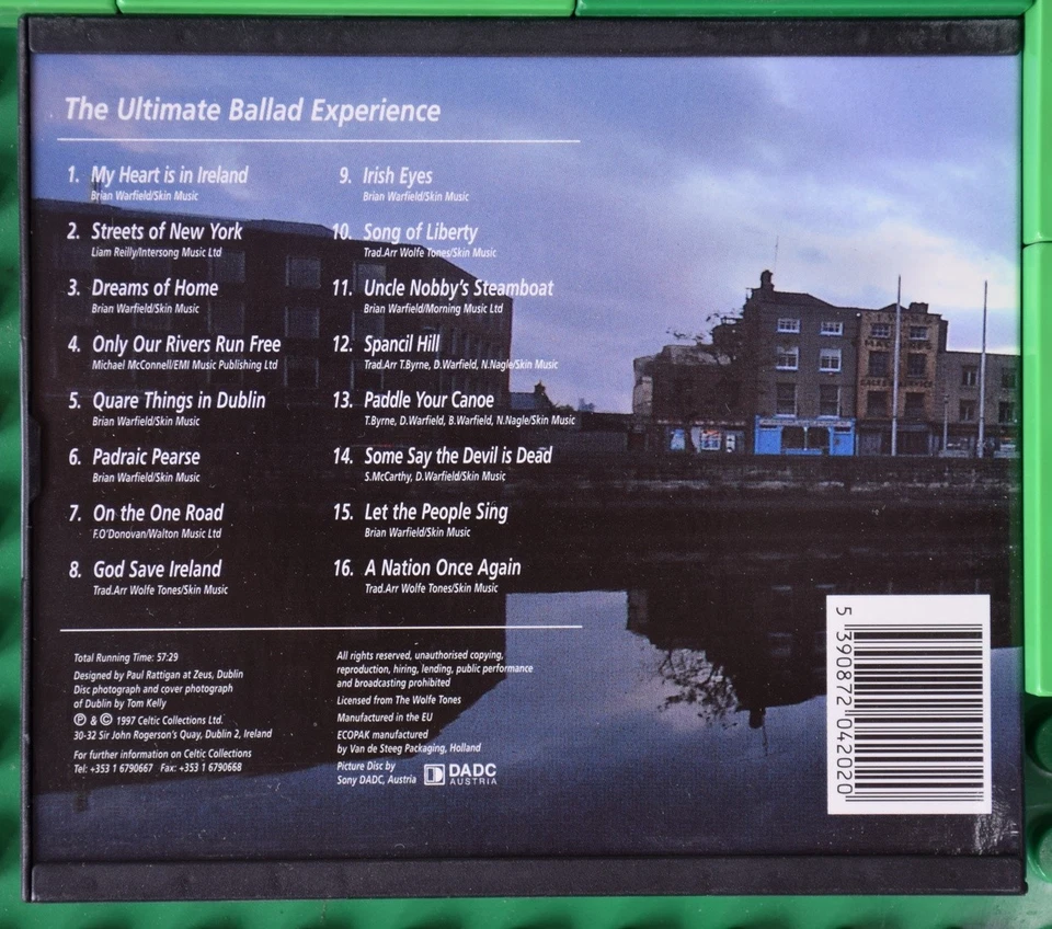 The Wolfe Tones - The Ultimate Ballad Experience - Celtic Collections - CD - Bild 2 von 4