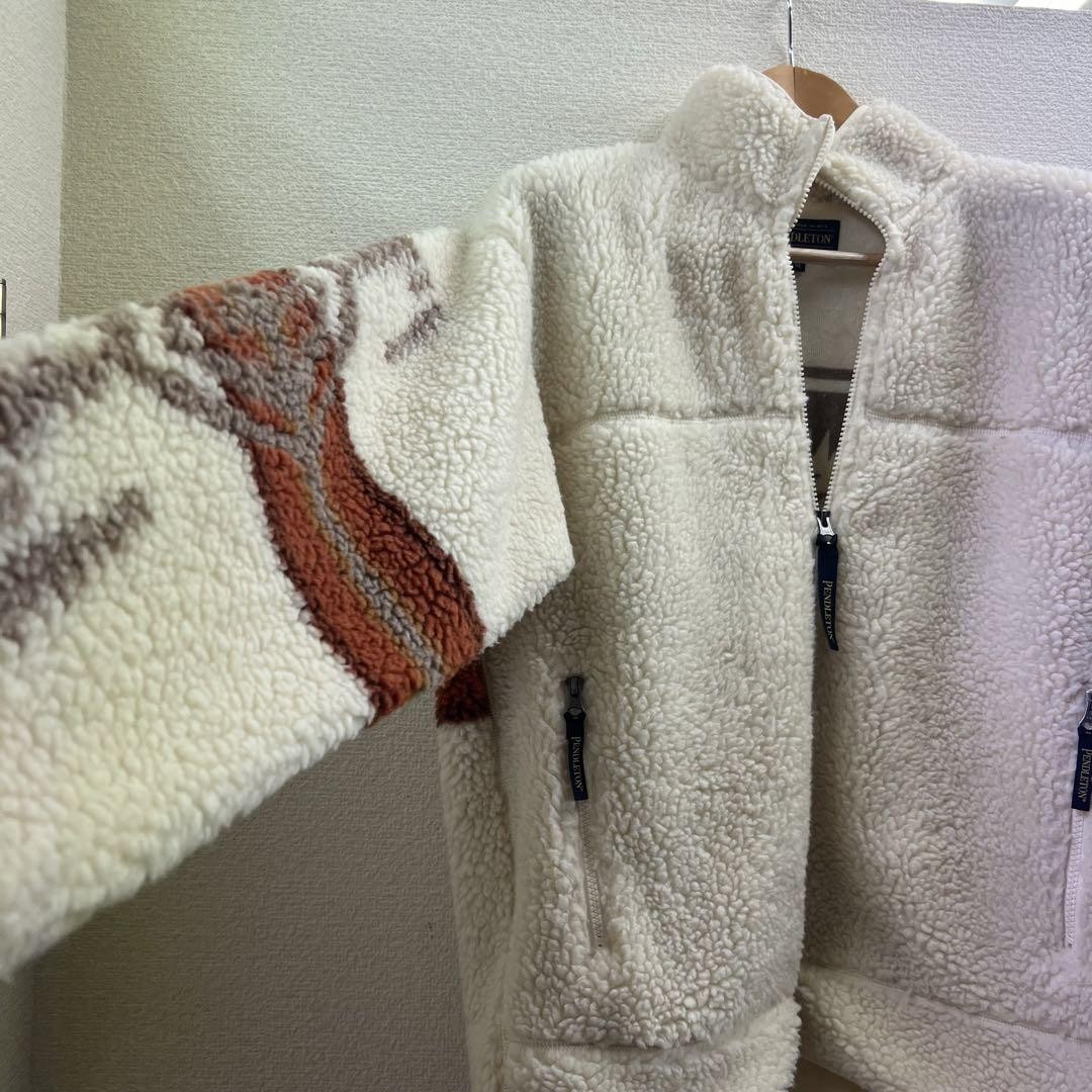 PENDLETON BEYFLOW Boa Jacket Zip-up Native Patter… - image 3