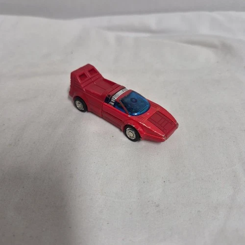 Vintage  MR-07 Bandai GOBOTS Machine Robo Turbo Tonka Red Racecar Friendly Popy