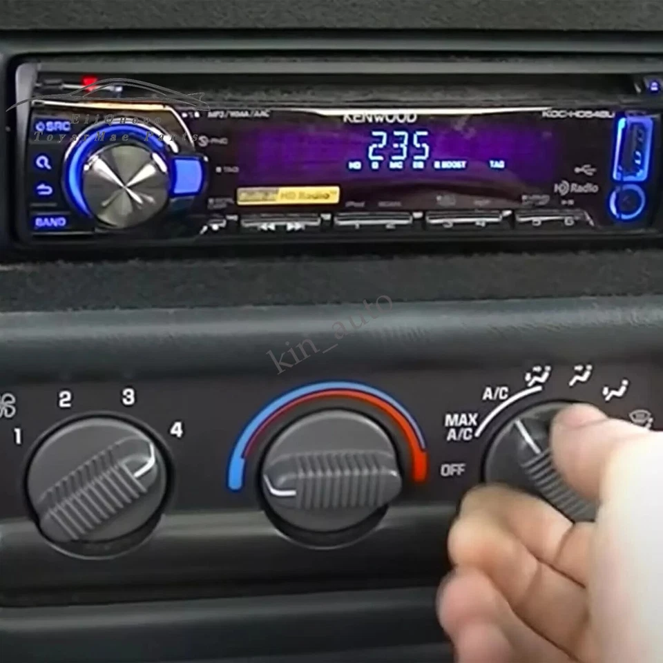 AC Heater Climate Control For 1998 1999 2000 2001 2002 2003 2004 Chevrolet S10 - Image 4 of 4