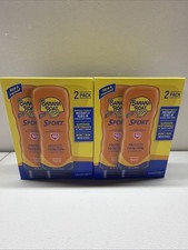 2 BOXES OF 2 PACK BANANA BOAT SPORT LOTION SPF 50 SUNSCREEN 10 OZ EXP 12/27