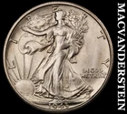 1943-S Walking Liberty Half Dollar- Super Choice Gem Brilliant Unc++++ #J9349