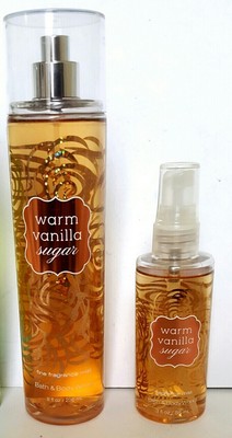 Lot Of 2 Bath Body Works Warm Vanilla Sugar Fine Fragrance Mist Spray 667539385147 Ebay