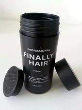 Finally Hair "Empty" Applicator Bottle Refillable Use With Refill Bag Holds 28g