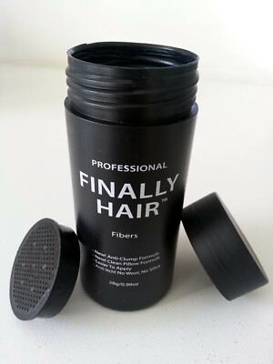 Finally Hair ''Empty'' Applicator Bottle Refillable Use With Refill Bag Holds 28g