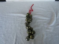 VINTAGE 1970'S ~~[ 16 JINGLE SLEIGH BELL DESIGN ] DOOR HANGER/ ORNAMENT