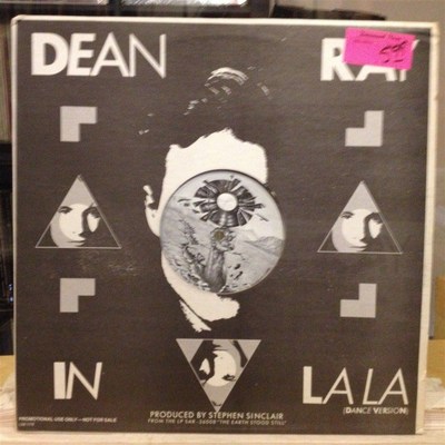 [EDM]~NM 12''~DEAN RAY~In La La~[Main Version~Dance Mix]~{1984]~Synth Pop