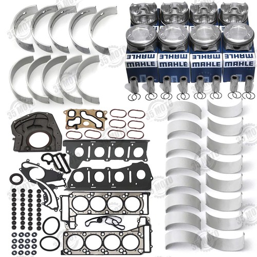 Engine Overhaul Pistons Gaskets Set For Mercedes-Benz S500 W212 W221 C218 M278 - Picture 14 of 14