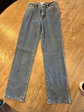 FDJ FRENCH DRESSING JEANS STRETCH JEANS 2 POCKETS SZ 6 28 x 31 GENTLY WORN