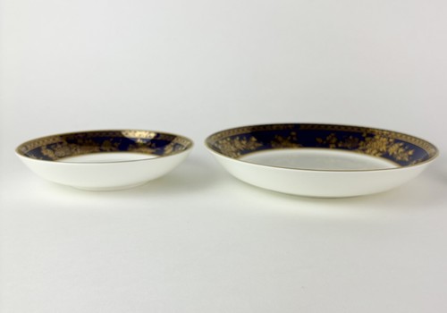 Mikasa China Buckingham Cobalt Blue With Gold Service For 1 -7 PCS #A6-002 - Picture 7 of 10