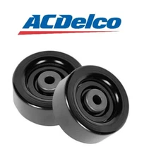 1540526 AC Delco Set of 2 Accessory Belt Idler Pulleys New for Chevy Pair