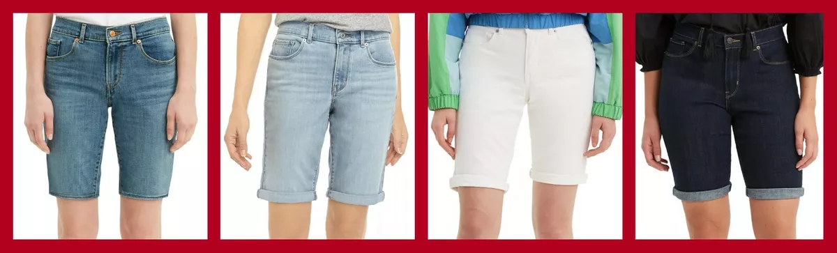 Cheap womens store bermuda shorts