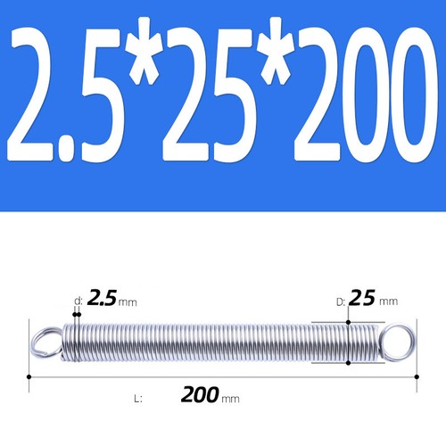 Expansion 0.3-2.5mm Wire Dia Spring Tension Extension Expanding Return Springs - Picture 73 of 73