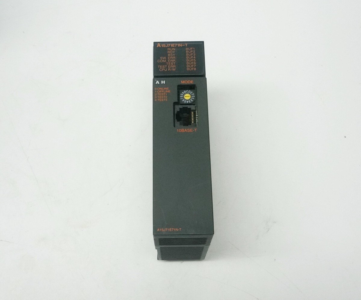 Mitsubishi A1SJ71E71N-T Ethernet Interface Module | eBay