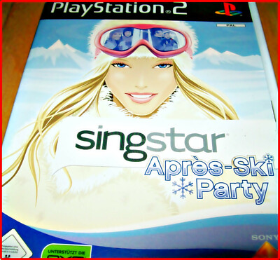 PS2 SINGSTAR APRES SKI 30 PARTY KARAOKE HITS